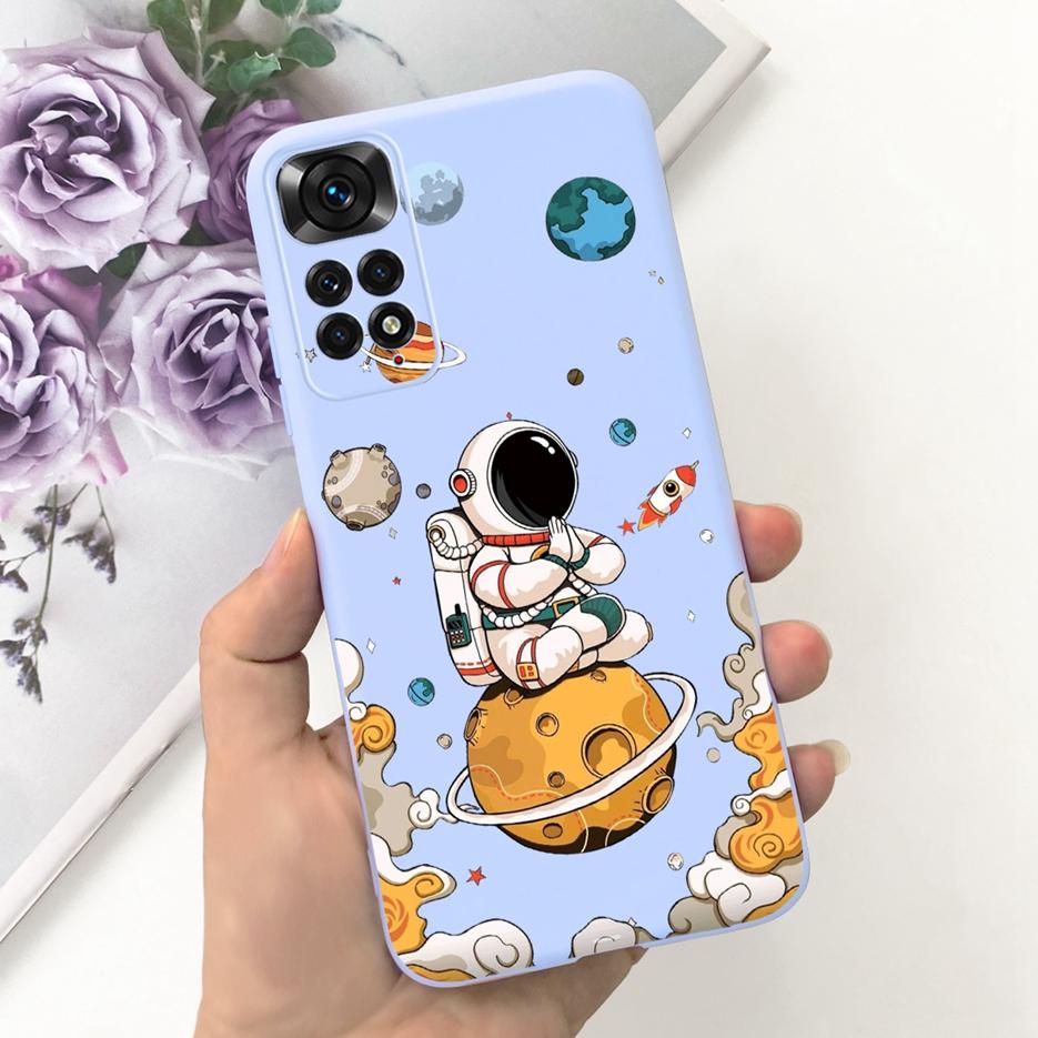 For Xiaomi Redmi Note 11 Case Redmi Note 11S 4G Stylish Candy Painted Cover Soft TPU Phone Case For Redmi Note 11 Pro Plus Shell