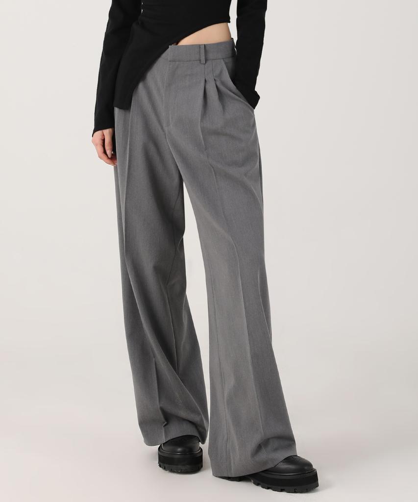 AVANDRESS Smart Tuck Slacks Black