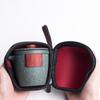 Bluestone Glaze Ceramic Quick Tea Cup One Pot Two Cups Portable Storage Bag Kung Fu Tea Set