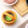 2 STÜCK Hamburgerpresse Patty Maker Antihaft Rund Tragbare Hamburger Patty Presse für Zuhause