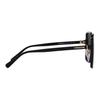 Coach Solid Logo Letter Alloy Irregular Shape Sunglasses Women sunglasses Black 0HC8368D50028G61