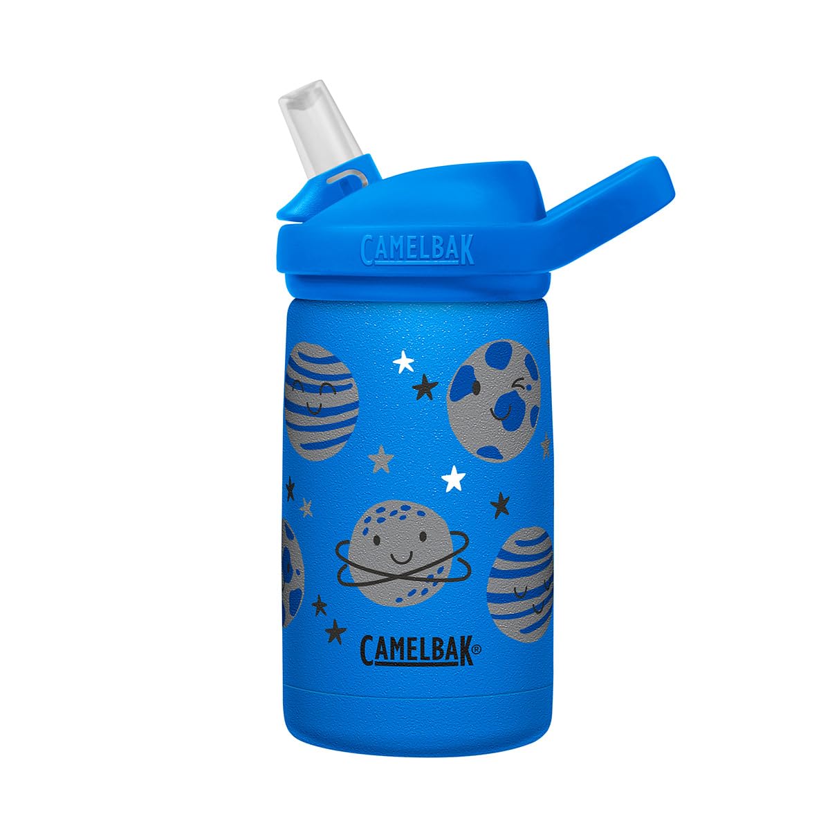 

CamelBak Eddie Plus 350ml Space Smile Stainless Steel Vacuum Insulated Water Bottle Kids