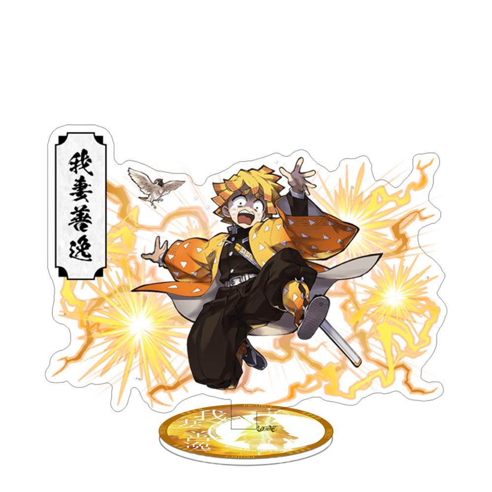 Anime Demon Slayer Peripheral Acrylic Stand Figure Kimetsu No Yaiba Douma Kokushibo Akaza Desktop Decoration Fans Collect Gift
