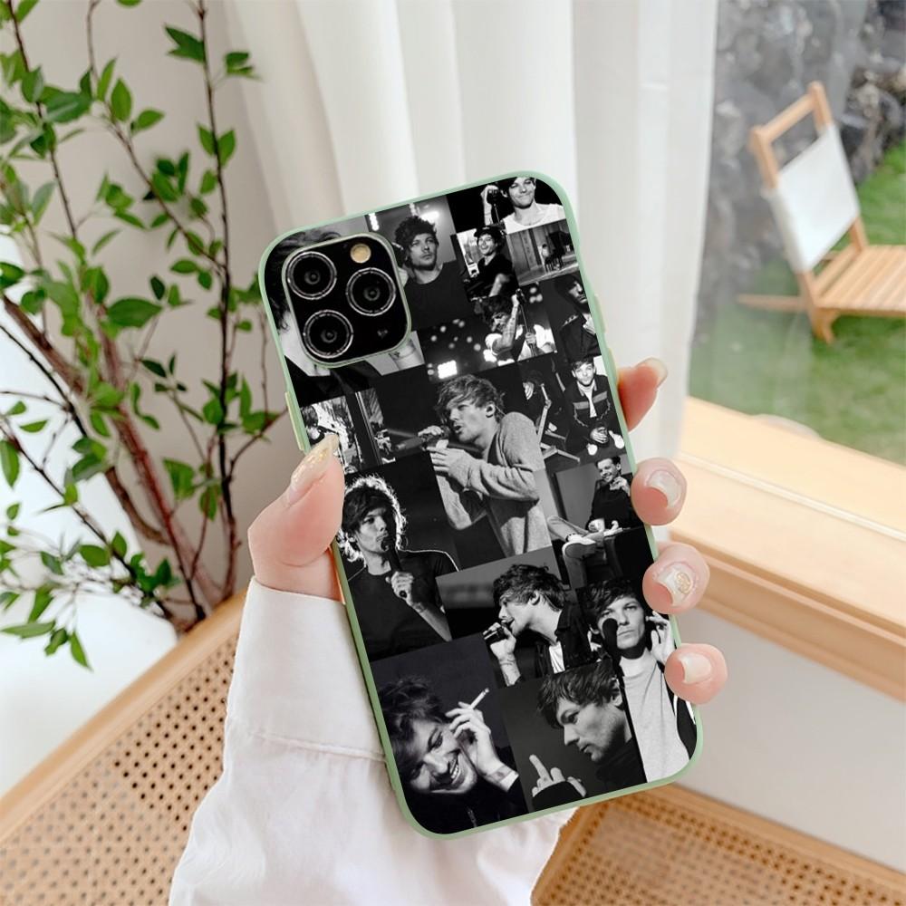 L-Louis Singer T-Tomlinson Phone Case For IPhone 14 11 12 13 Mini Pro Xs Max 8 7 6 6S Plus X XR Solid Candy Color Case