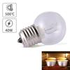 Halogen Light Bulbs 220v 40W E27 Oven Bulb Lamp Warm White For Home Kitchen Refrigerators Ovens