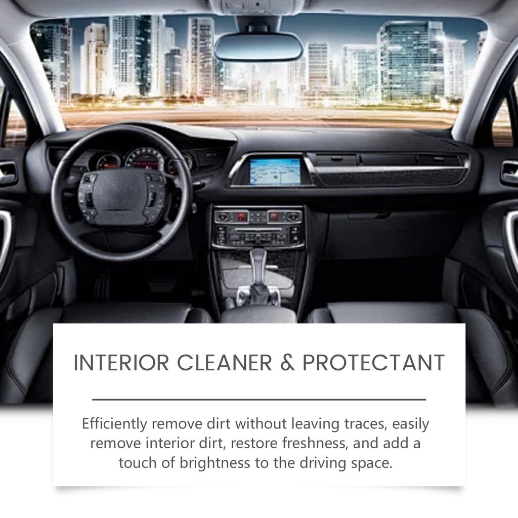 Car Interior Cleaning Spray Stain Removal Interior Friendly Powerful Decomposition Of Oil Stains And Shoe Prints 355ML