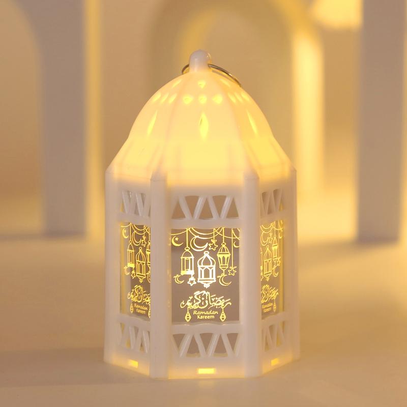 Muslim Ramadan Lantern Eid Led Night Light  Ramadan Decoration Moon Star Glowing Light Islamic Eid Al Adha Gift