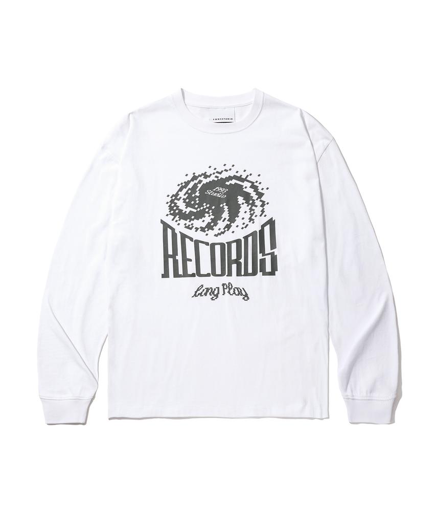 1993STUDIO Longplay Record Long Sleeve_White