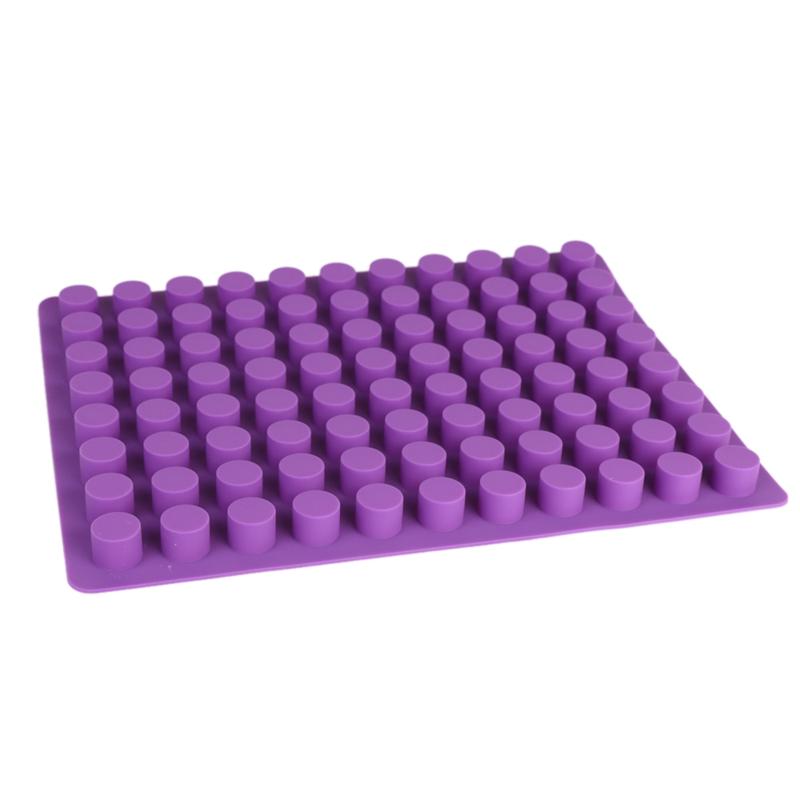 

Silicone 88 Holes Ice Mold Creative Small Round Shape DIY Fruit Cream Maker Bar Kitchen Accessories ice tray