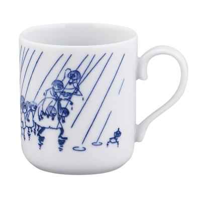 Yamaka Shoten MOOMIN Mug Featuring Microwave and Dishwasher Moomin Nordic Day Wedding Made In "Talina" Snufkin. Safe. Merchandise, Design, Mother's