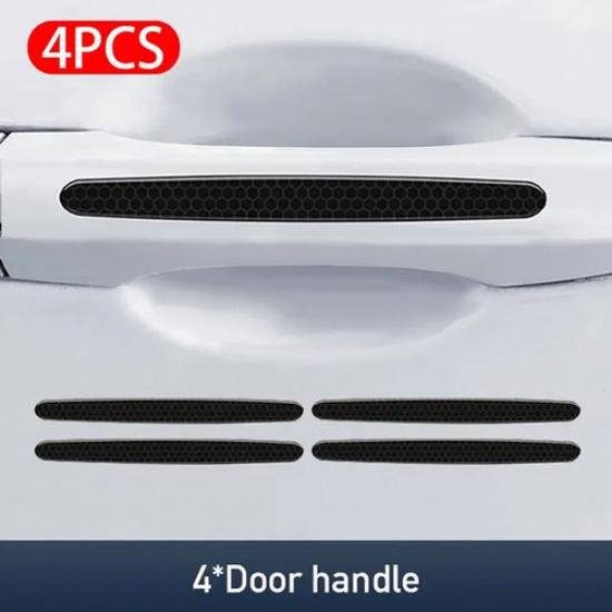 4/8pcs Car Door Handle Bowl Protector Cover Anti Scratch Sticker Accessories