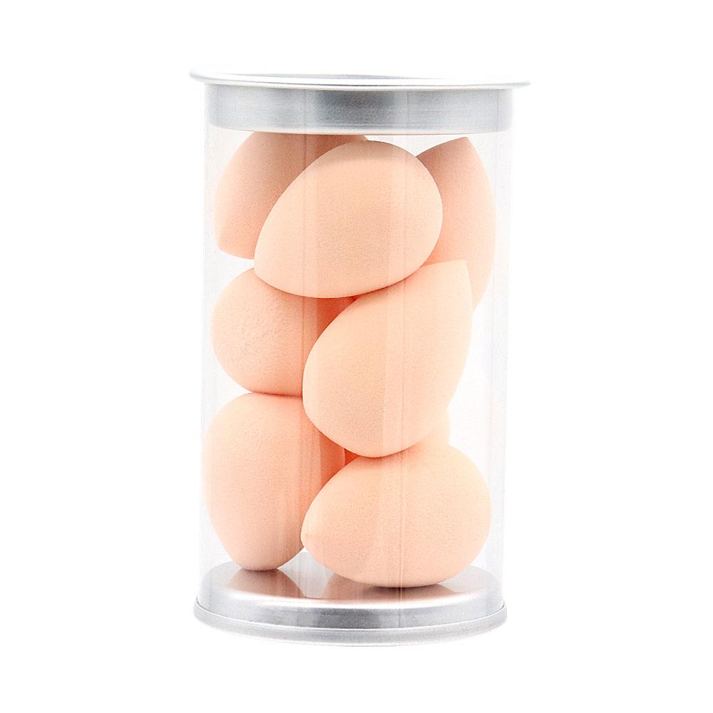 8 sztuk Mini gąbka do makijażu twarz uroda puder kosmetyczny Puff do podkładu kremowy korektor makijaż Beauty Blender narzędzie WBL