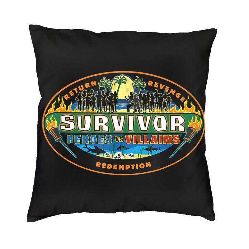 Reality Tv Survivor Nicaragua Cushion Covers Sofa Home Decor Square Throw Pillow Cover 40X40Cm