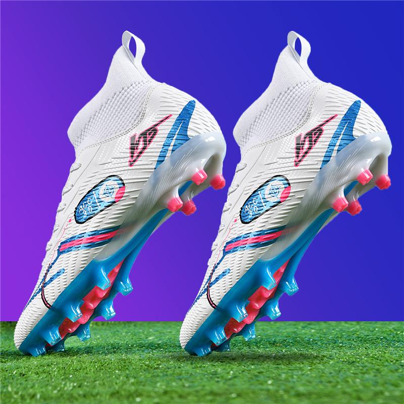 32-46 Men's Soccer Shoes  Long Nails Outdoor Anti-slip Soccer Boots Kids Football Boots Boys Soccer Shoes Artificial Turf Soccer Shoes