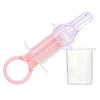 Baby Oral Feeding Syringe Silicone Oral Liquid Feeder Dispenser with Pacifier Head for Infants Newborns