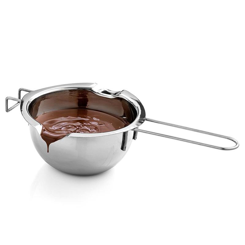 Langer Griff Wachs Schmelztiegel DIY Duftkerze Seife Schokolade Schmelztiegel