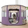 Dog Playpen with Door for Small Dogs Portable Enclosed Tent for Indoor Cats