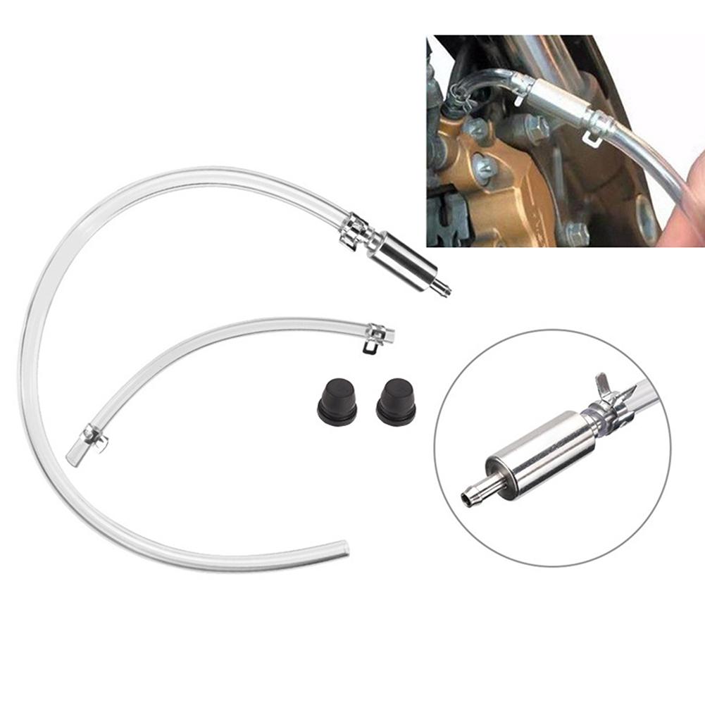 500mm Hose with One Way Valve Tube Bleeding Tool Replacement Adapter Hose Kit Car Motorcycle Clutch Hydraulic Brake Bleeder Kit