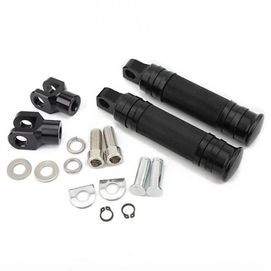 

Motorcycle Knurled Modified Foot Pegs Folding Footrests Pedals For Harley Kawasaki Yamaha Suzuki Honda Ducati BMW Universal B