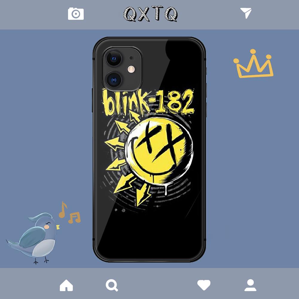 Blink 182 Punk Rocková Kapela Pouzdro Pro iPhone Samsung Galaxy Redmi Note S 17 16 15 14 13 20 24 25 54 Pro Max Ultra Fe Tvrzené Sklo Kryt