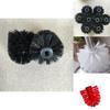 Durable Plastic Toilet Brush Head Cherry Toilet Brush Replacement Head For Long-lasting Use