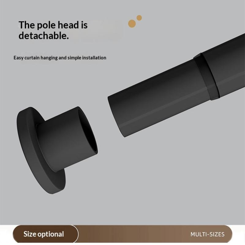 Tige Télescopique pour Rideau de Douche Séchage de Vêtements Réglable Sans Perçage Convient pour Salles de Bain Chambres Balcons Etc