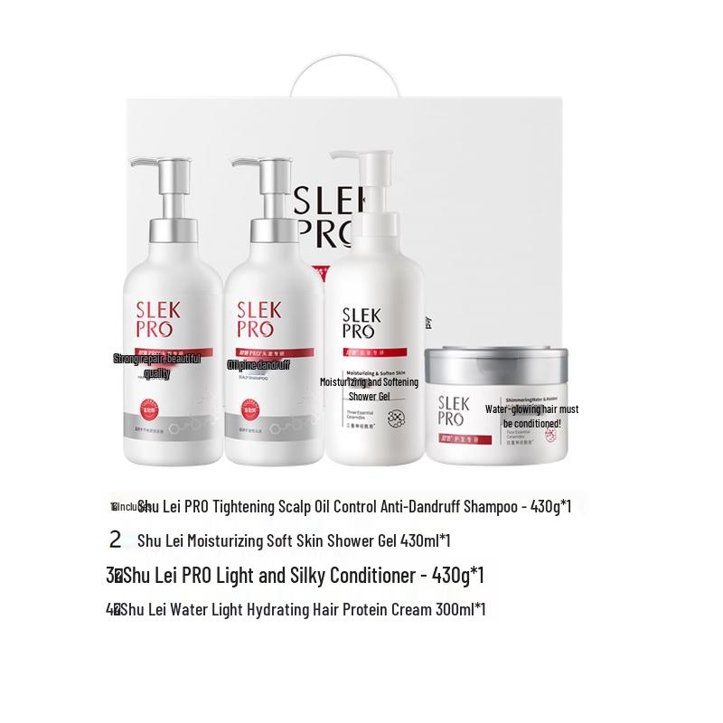 Slek PRO 430ml Scalp Care 4-Piece Set