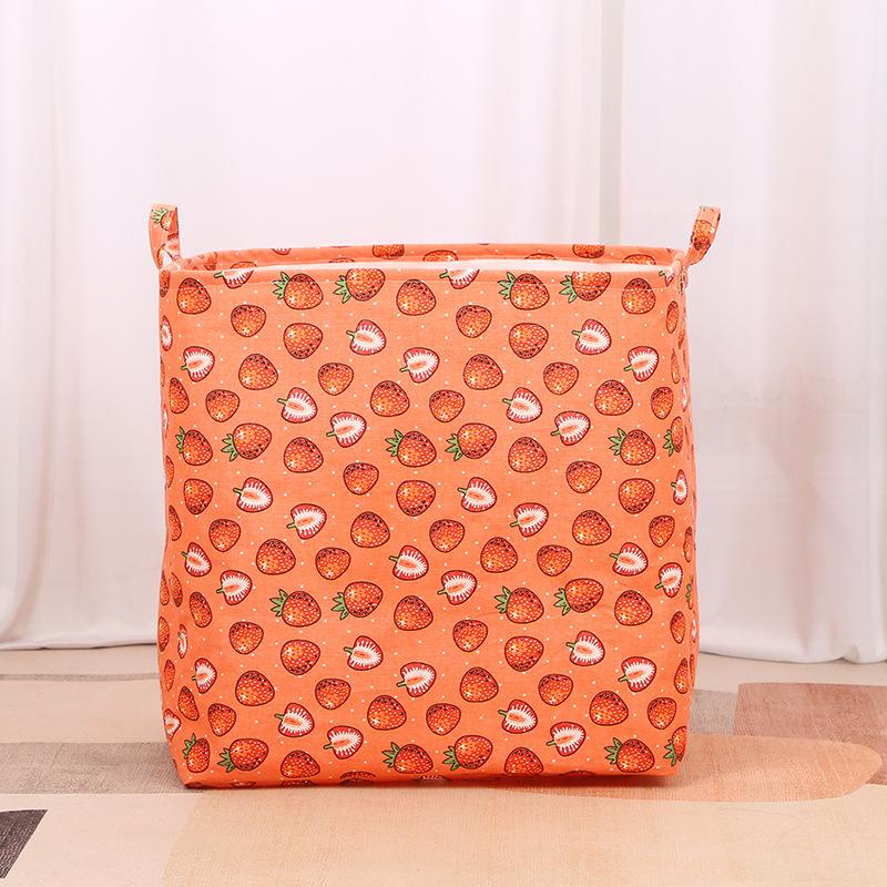 Cube Folding Fabric Storage Basket Closet Organizador Clothes Storage Boxes Home Office Shelf Organizers for Kids Toys Organizer