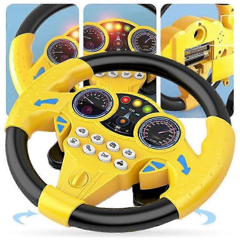Simulation Driving Car Toy Steering Wheel Kids Baby Interactive Toy Christmas Gift