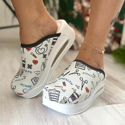 Women Medical Clogs Sabo Hospital Shoes Non-Slip Slipper Nurse Doctor Midwife Surgical Sandals