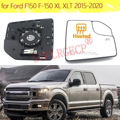 Auto Car Left Right Hand Side Door Wing Reaview Mirror Glass Heated Replacement for Ford F150 F-150 XL XLT 2015-