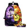 Naruto Backpack Naruto Two-Piece Set Elementary And Secondary School School Bag Children'S Backpack