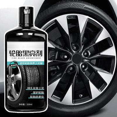 Επίστρωση Ελαστικών 320ml Γυαλιστερό Περιποίηση Τροχών Λάμψη Γρήγορο Στέγνωμα Καθαριστικό Τροχών Πολυκαιρικό Γυαλιστικό Ελαστικών Αδιάβροχο Για Αυτοκίνητα Αυτοκίνητο