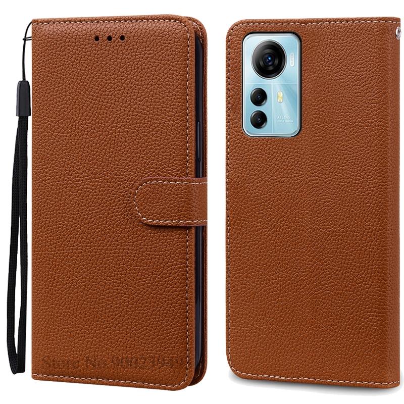 

Чохол A72S для ZTE Blade A72S Чохол Силіконовий Шкіряний Гаманець Книжка Чохол для ZTE Blade A72S Чохол Чохол для телефону Fundas For ZTE Blade A72S коричневий