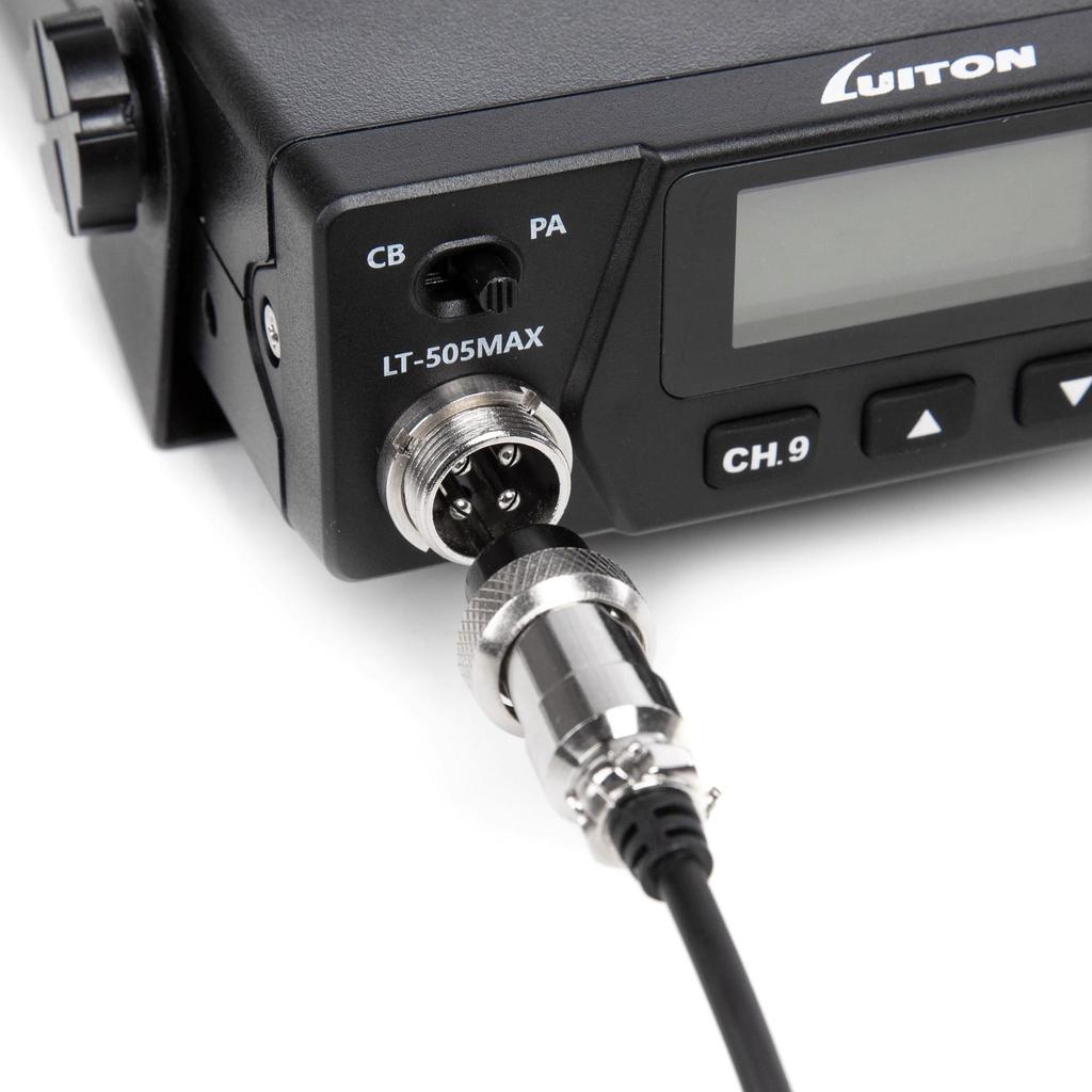 LT-505MAX Shortwave CB Marine Walkie-Talkie for Boats and Vehicles, 27-39MHz.