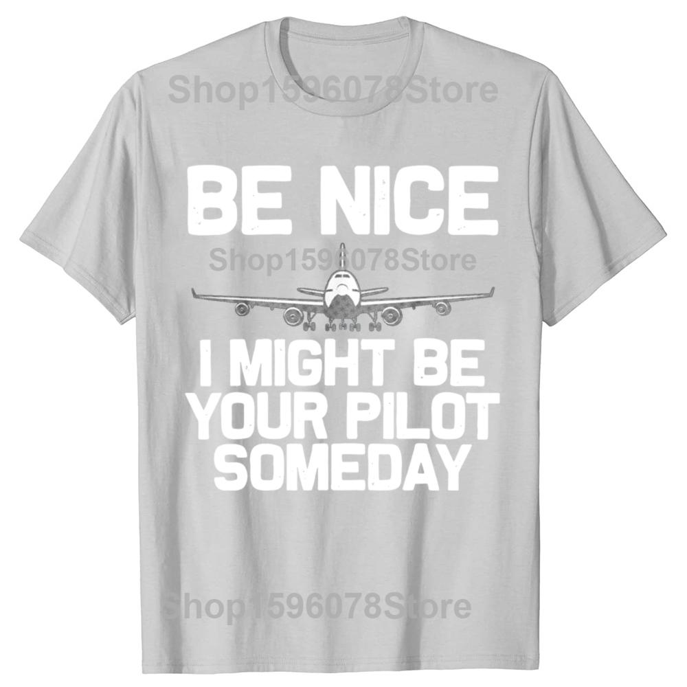 Funny Retro Aviation Airplane Pilot Cotton Tops Fitness T-Shirt Oversized Unisex Tshirt Graphic Tees Men's Clothing Streetwear