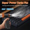 Powerful Turbo Jet Fan, Cordless Dust Blower with LED Display and BatteryIndicator. Strong Airflow Brushless Motor,8000mAh Large