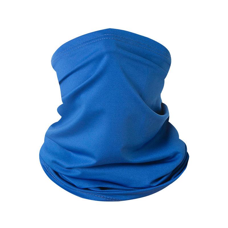 Summer Outdoor Cycling Milk Silk Face Mask: Sun Protection Neck Gaiter, Multifunctional Headscarf, Neck Warmer