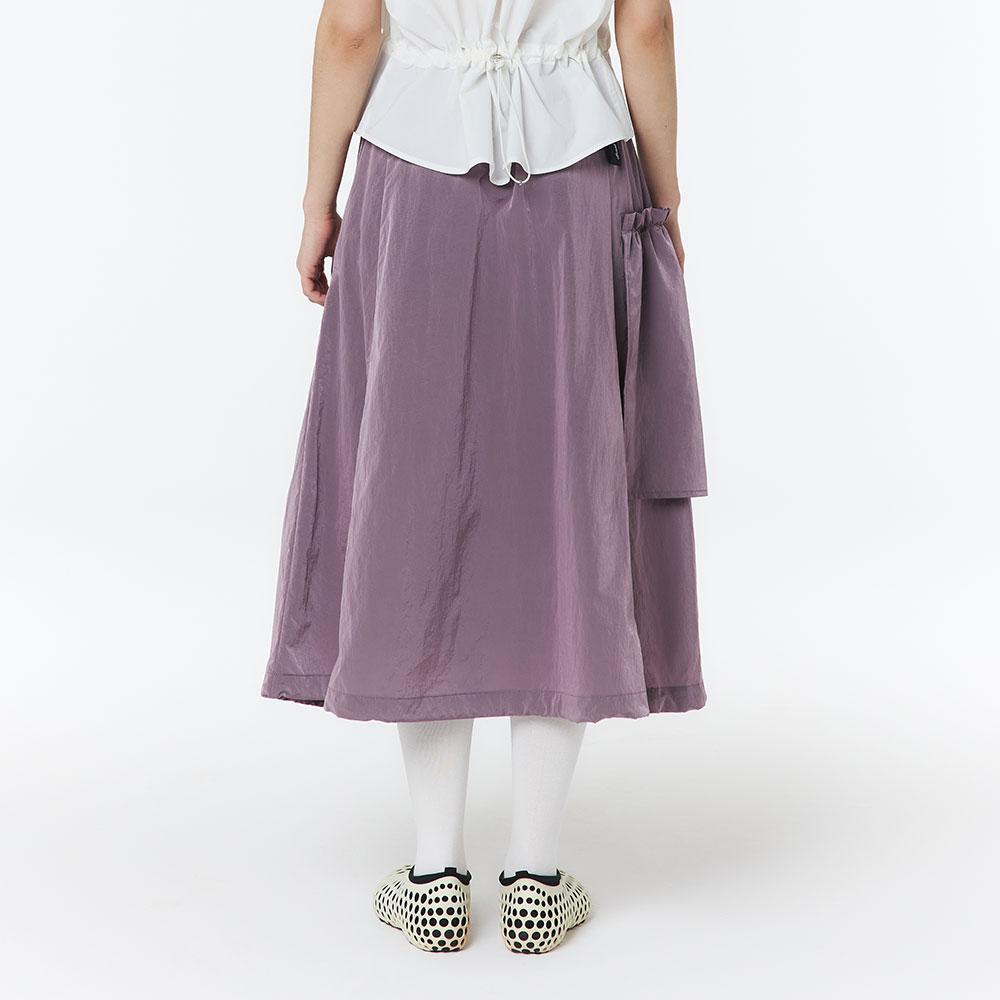 OFFROAD Women'S Asymmetrical Out-Pocket Skirt (Indie Purple)_5L41811