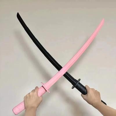 3D Schwerkraftmesser Katana Dehnbar Cos Dekompression Kreative Einziehbare Katana Neu Dekompression Schiebekarte Fotokabinen-Requisiten