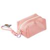 Multi-functional Mesh Mesh Storage Bag Dopamine Color Large Capacity Coin Purse Organizer Handheld Cosmetic Bag