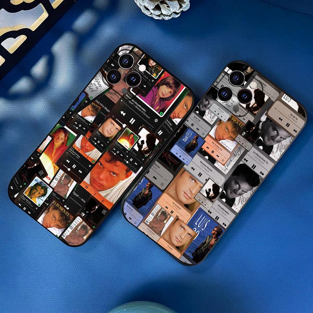 Singer L-Luis Miguel Phone Case For IPhone 17 Pro Max 16 15 14 Pro Max 13 11 X Xs Xr 8 7Plus Silicone Cover