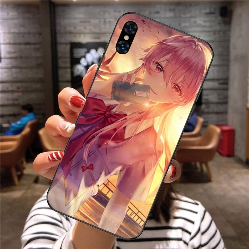 Husă de telefon Future Diary Mirai Nikki pentru Xiaomi Mi 12 11T 10T 9T Lite Pro Ultra Note 10 Poco F3 F4 X4 GT, moale, neagră