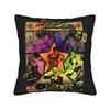 Jojo Steel Ball Run Pillow Cover  Soft Cushion Cover Kawaii Pillow Case For Sofa Couch Bed Living Room