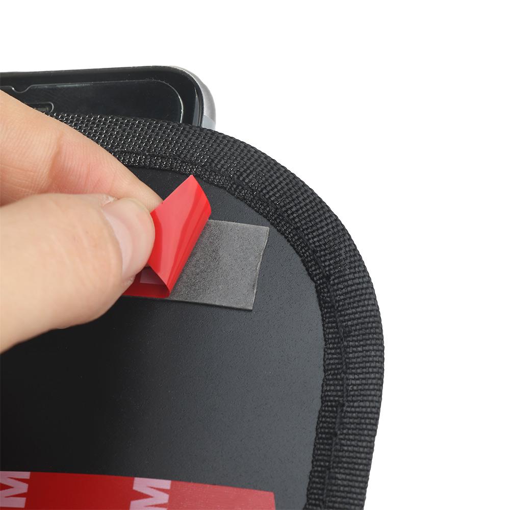 Paste Accessories Storage Organizer Mobile Phone Pocket Net Bag Car Supplies Auto Interior