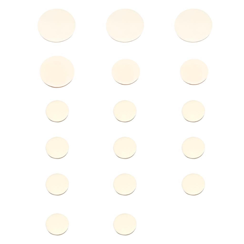 17Pcs Clarinet Pads Cork Sound Insulation Friction Resistance Instrument Accessories