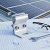 1Pc Solar Panel Mounting Brackets Flat Roof Photovoltaic Fixing Clamp Installation Accessories With Nuts Bolts