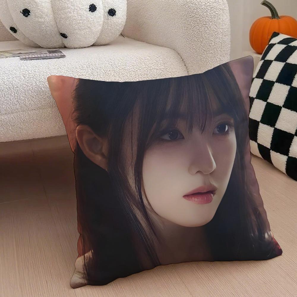 Fashion Korea BBae Ju Hyun Irenes Cushion Cover Throw Pillow Cover Hidden Button Durable Polyester Chair Cushion