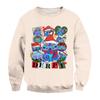 Men's Casual Sweatshirt With Fun Film-Themed Print