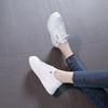 Frühling und Herbst Neue Flache Sohle Lederoberfläche Atmungsaktiv Lässig Port-Stil Studenten Board Schuhe Sommer